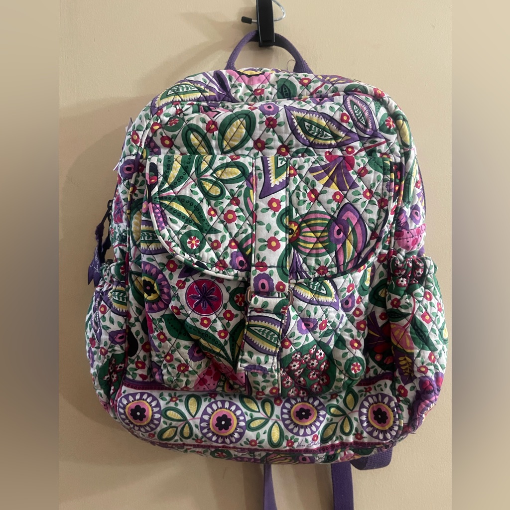 Vera Bradley Small Backpack, Retired Pattern